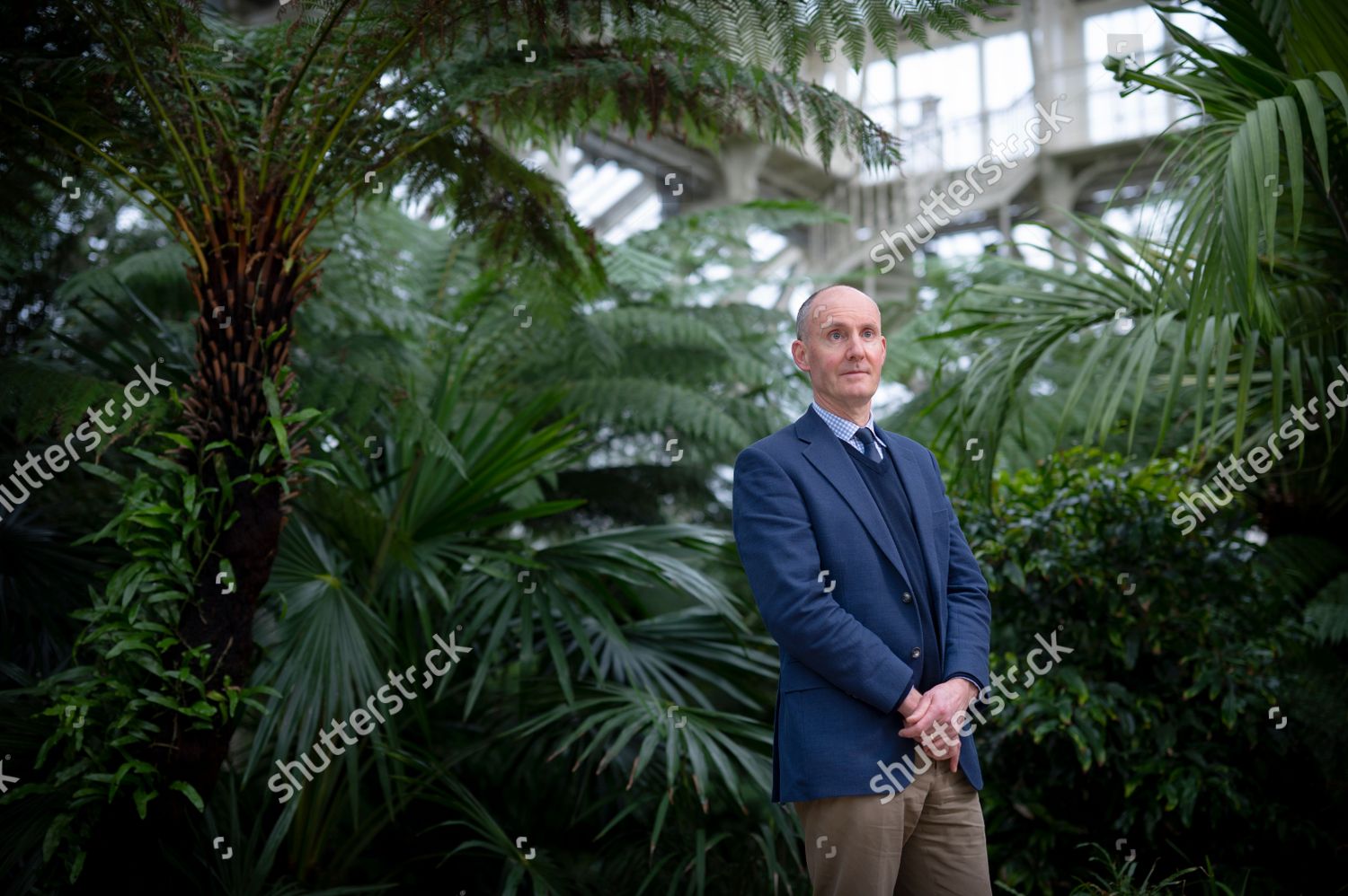 Richard Deverell Director Royal Botanic Gardens Editorial Stock Photo