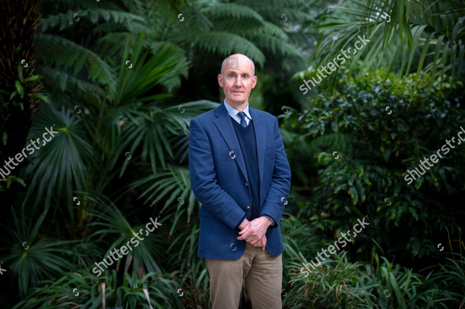 Richard Deverell Director Royal Botanic Gardens Editorial Stock Photo