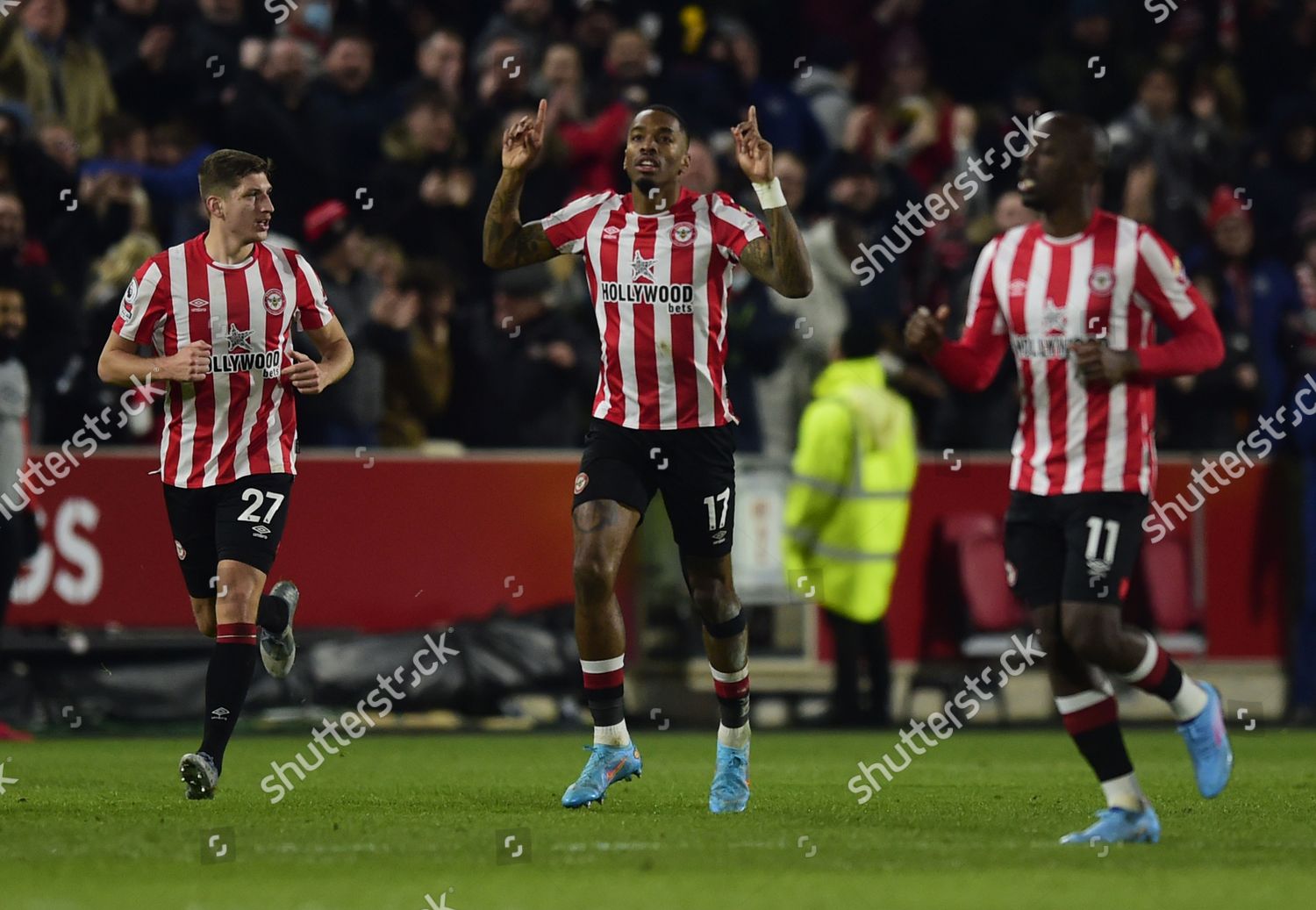 Goal Celebrations Ivan Toney Brentford During Editorial Stock Photo ...