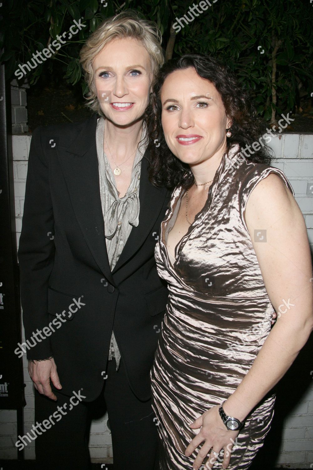 Jane Lynch Wife Lara Embry Editorial Stock Photo - Stock Image ...