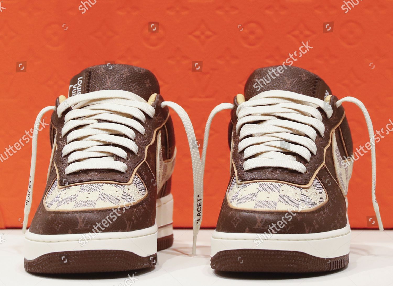 Louis Vuitton Nike Expression Air Force Editorial Stock Photo - Stock Image