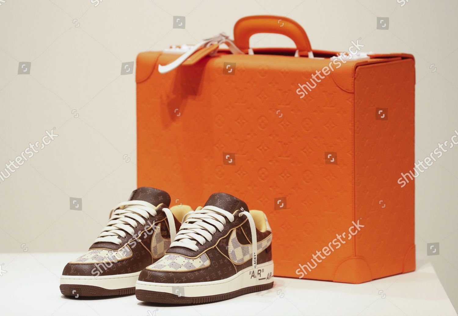 Louis Vuitton Nike Expression Air Force Editorial Stock Photo
