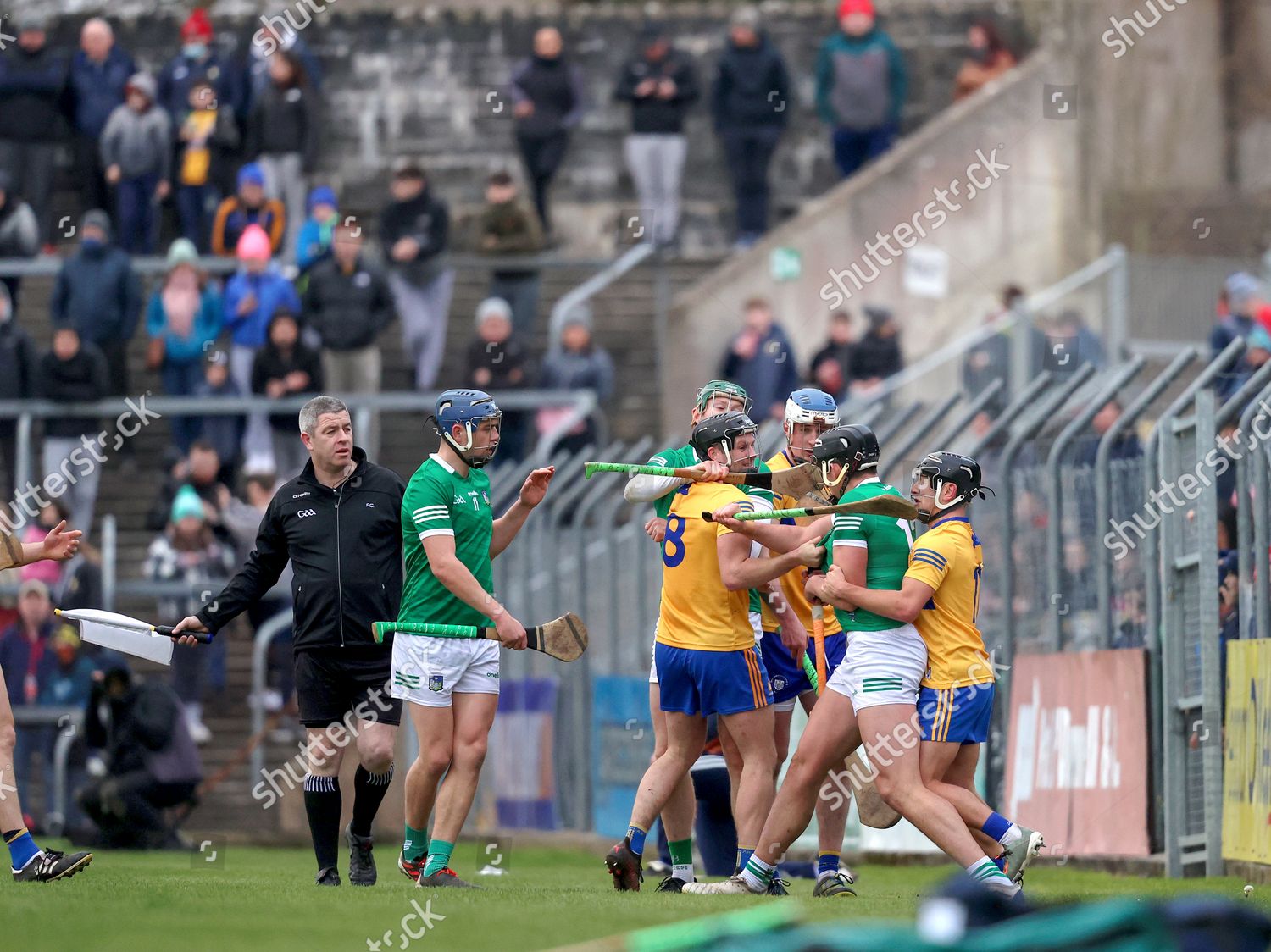 Clare Vs Limerick Clare Limerick Players Editorial Stock Photo Stock