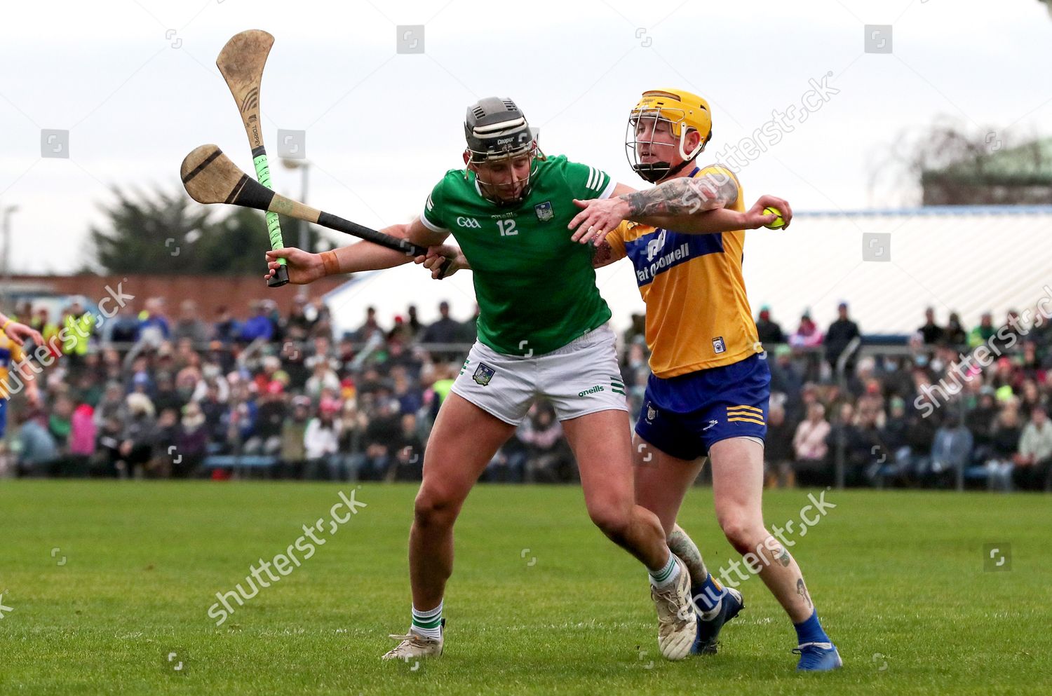 Clare Vs Limerick Limericks Gearoid Hegarty Editorial Stock Photo