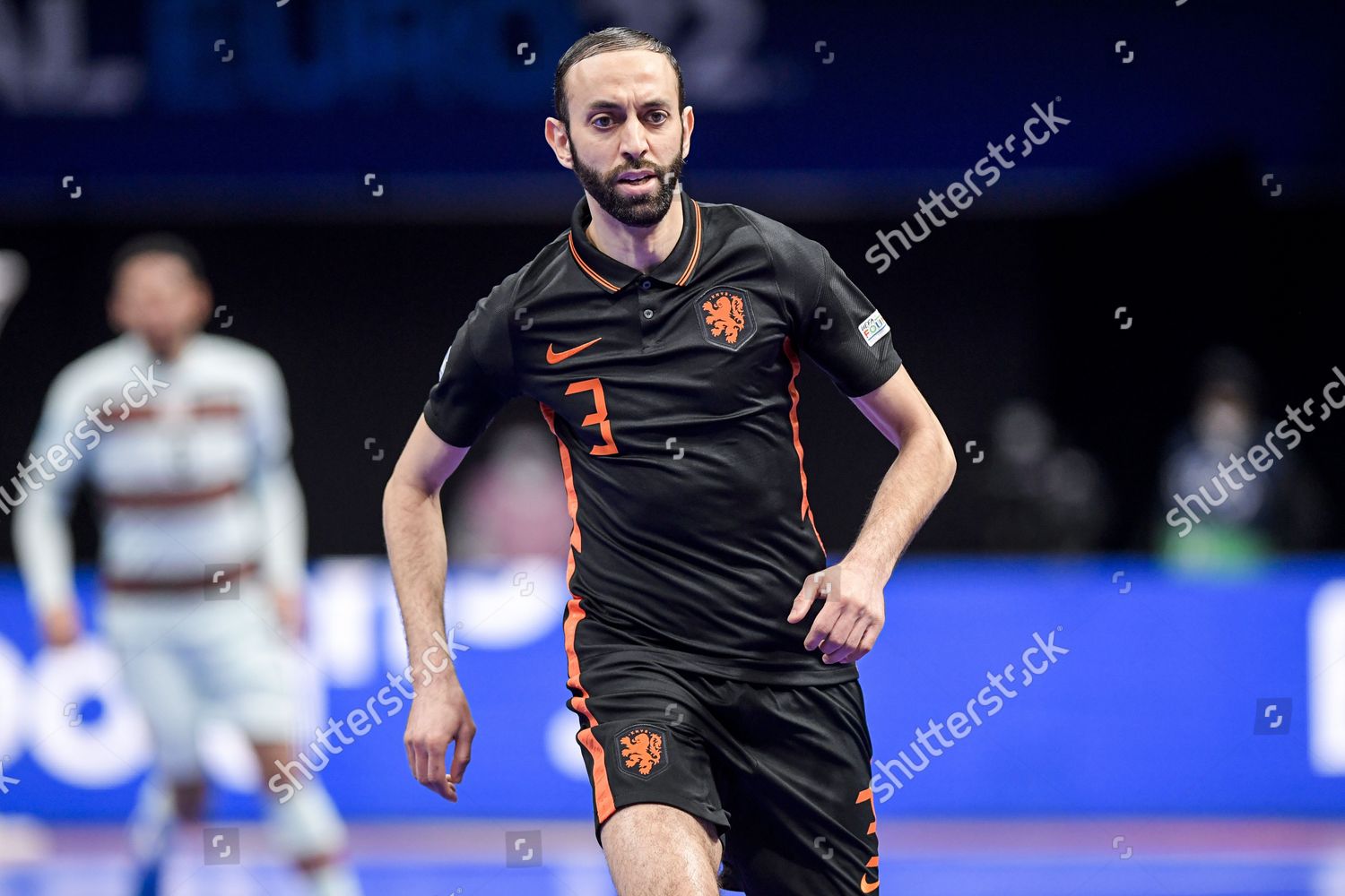 Jamal El Ghannouti Netherlands Futsal During Editorial Stock Photo