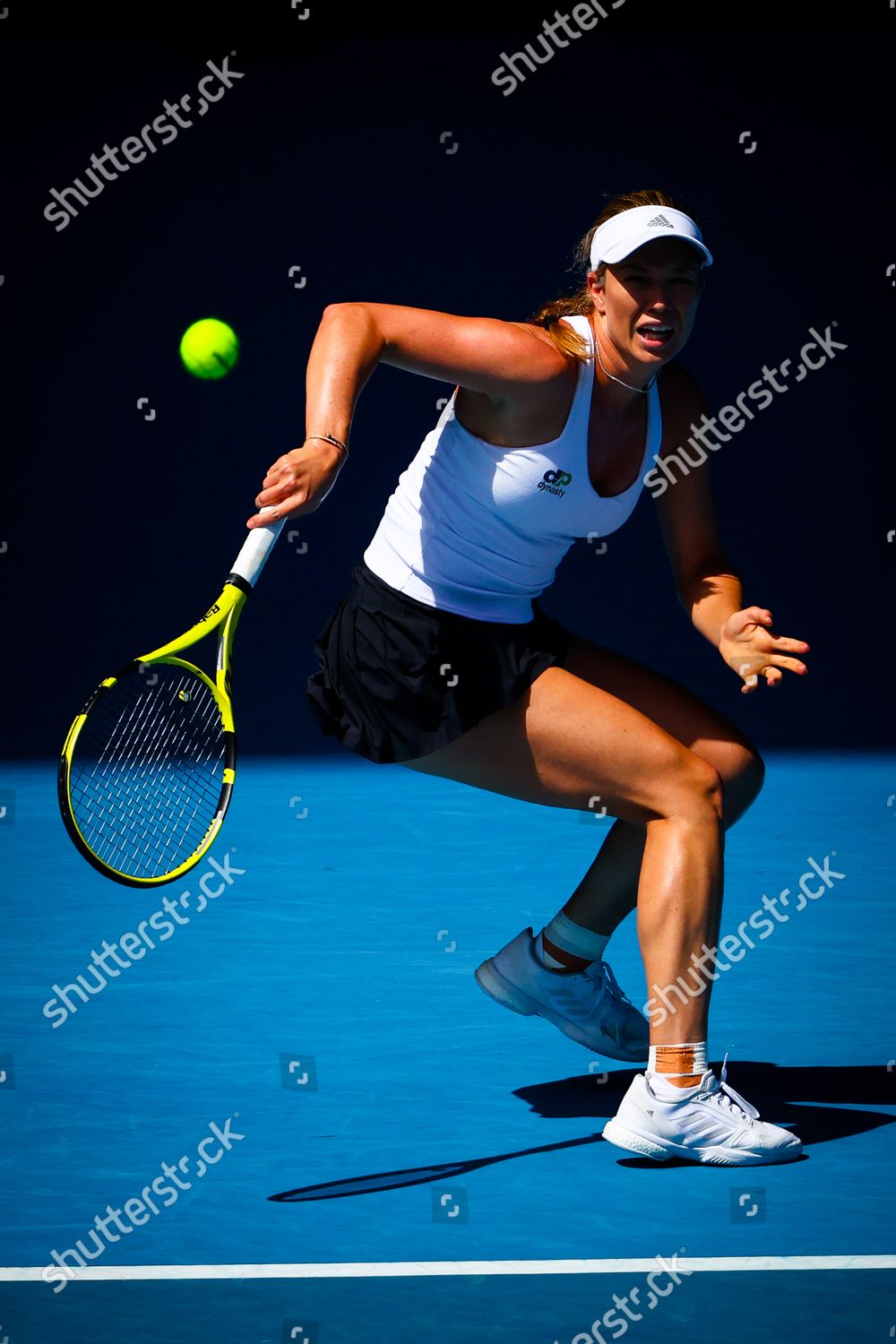 Us Danielle Collins Pictured Action During Editorial Stock Photo