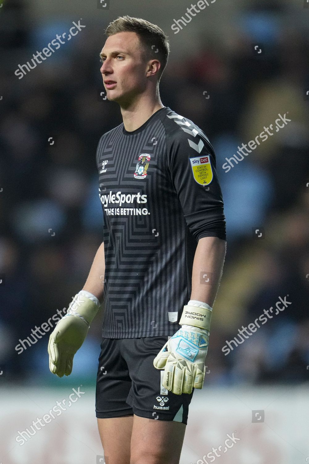 Coventry City Goalkeeper Simon Moore 1 Editorial Stock Photo - Stock ...