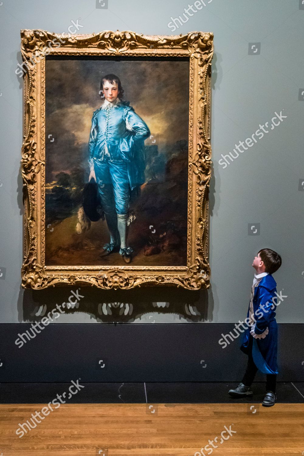 Blue Boy By Thomas Gainsborough Appears Editorial Stock Photo Stock