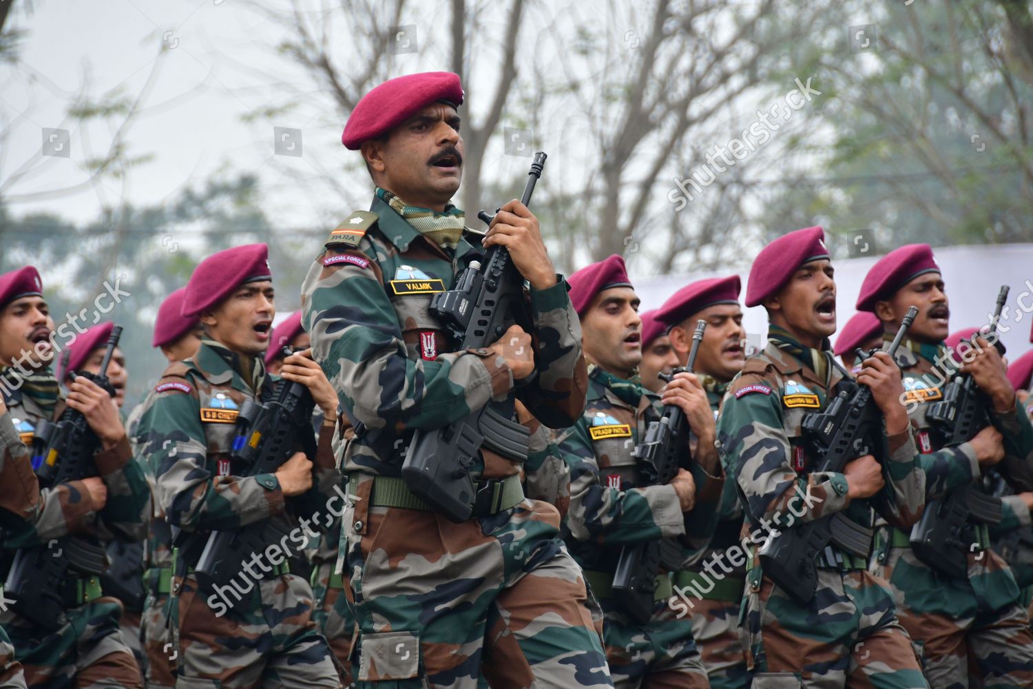 Indian Army Performs Full Dress Rehearsal Editorial Stock Photo - Stock  Image