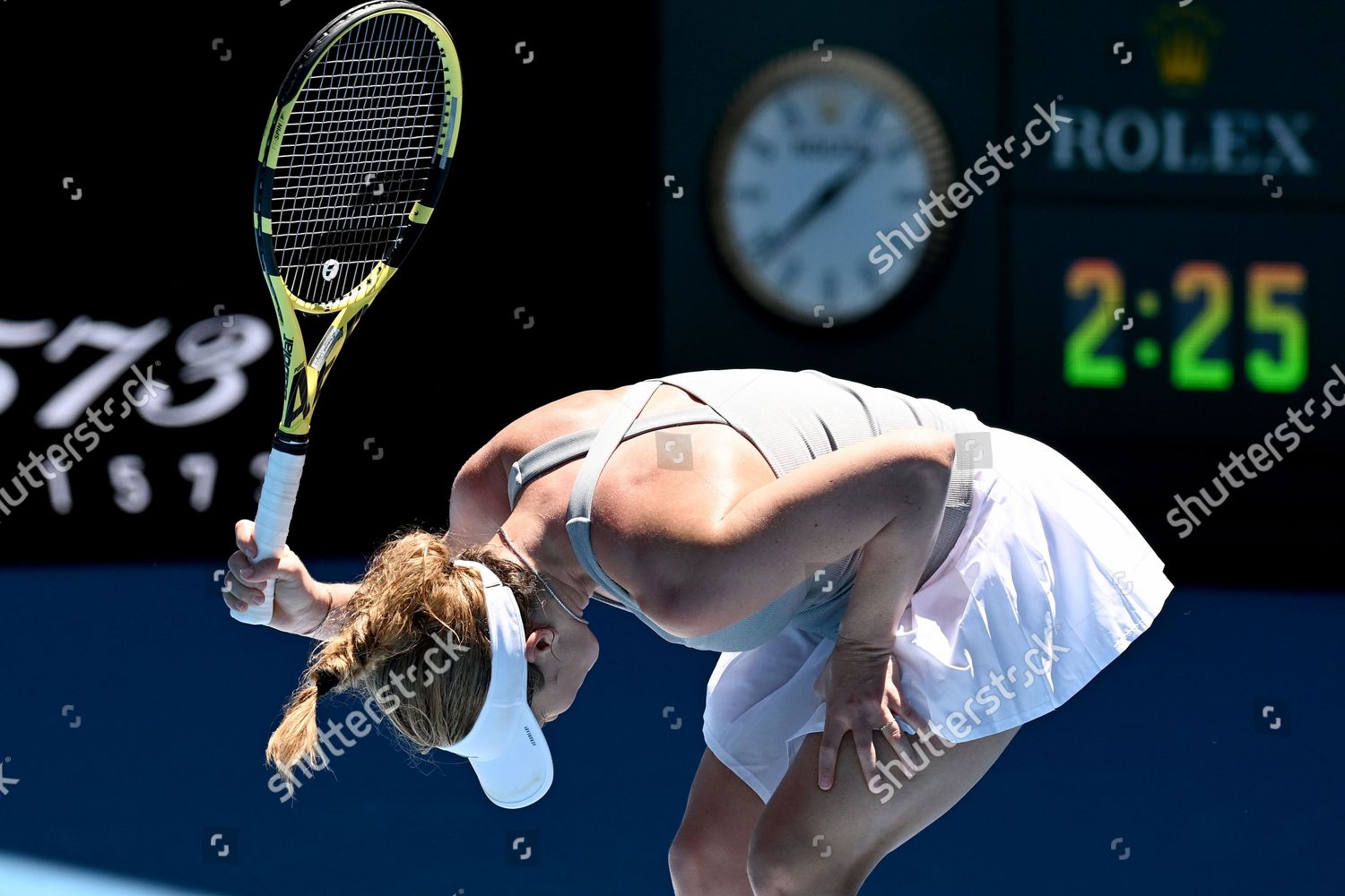 Danielle Collins Usa Reacts She Plays Editorial Stock Photo - Stock