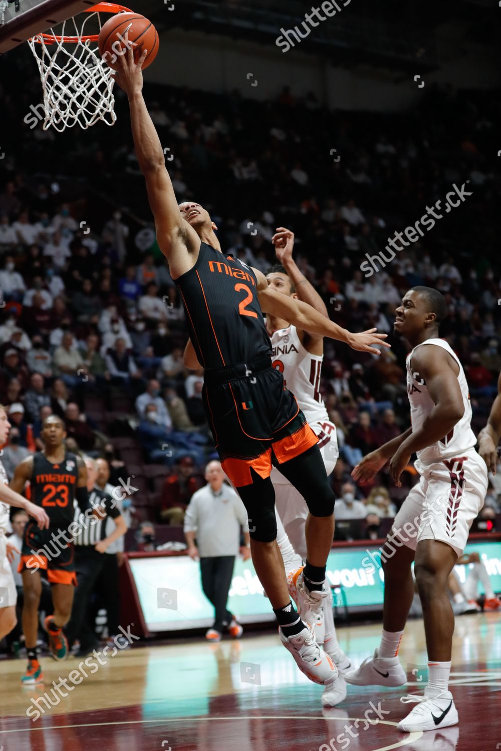 Miami Fl Hurricanes Guard Isaiah Wong Editorial Stock Photo - Stock ...