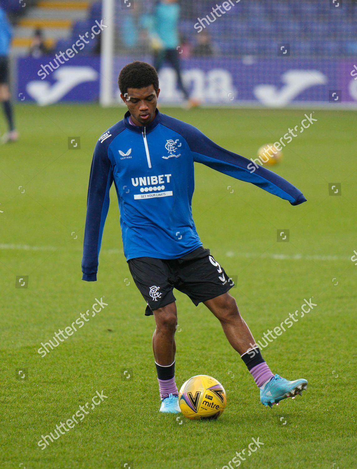 Amad Diallo Rangers Warms Before Making Editorial Stock Photo - Stock ...