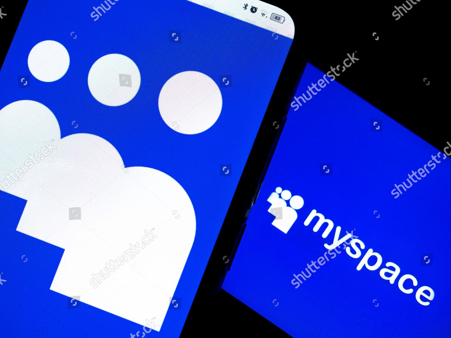 This Photo Illustration Myspace Logo Seen Editorial Stock Photo - Stock ...