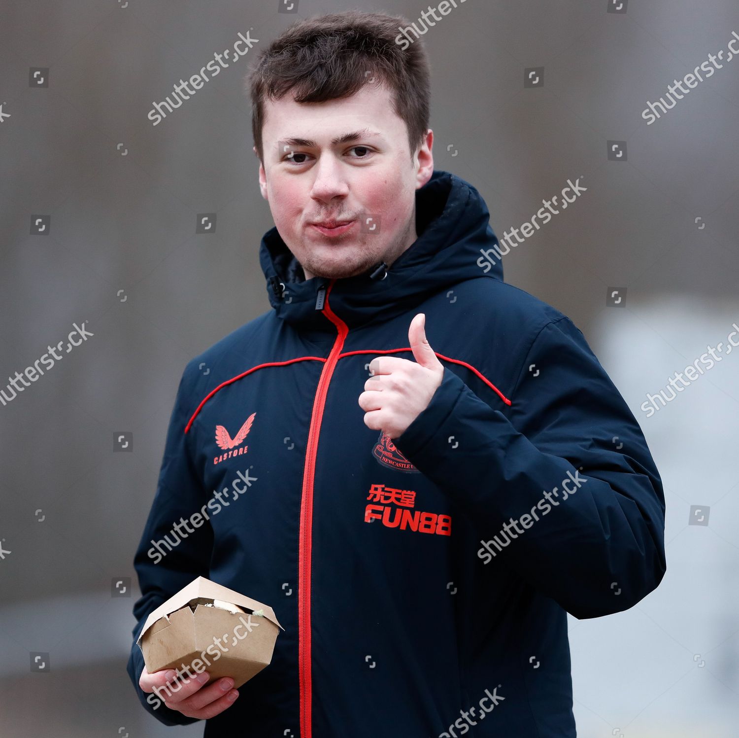 Youtuber Adam Pearson Looks On During Editorial Stock Photo Stock