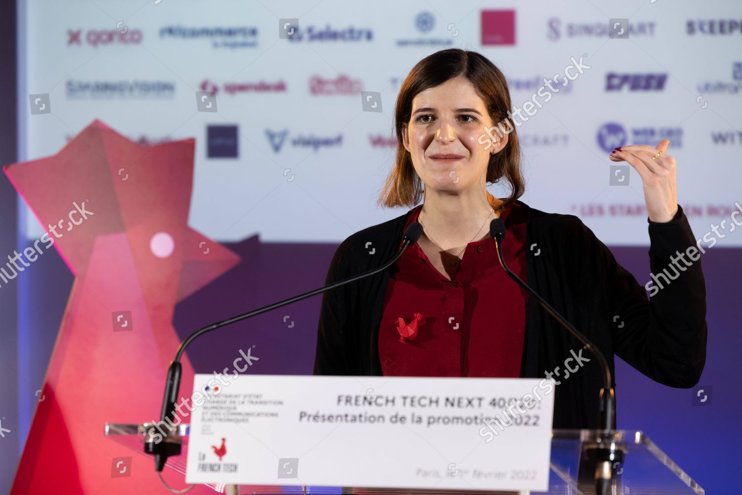 Clara Chappaz Director French Tech Mission Editorial Stock Photo