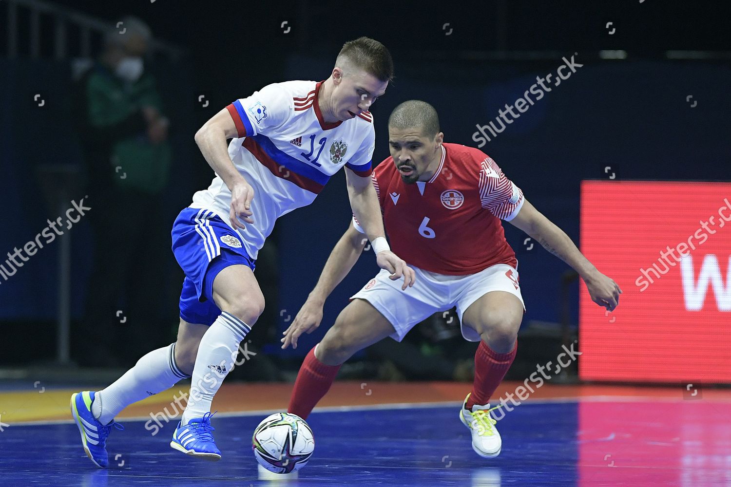 Lr Ivan Chishkala Russia Futsal Vilian Editorial Stock Photo Stock