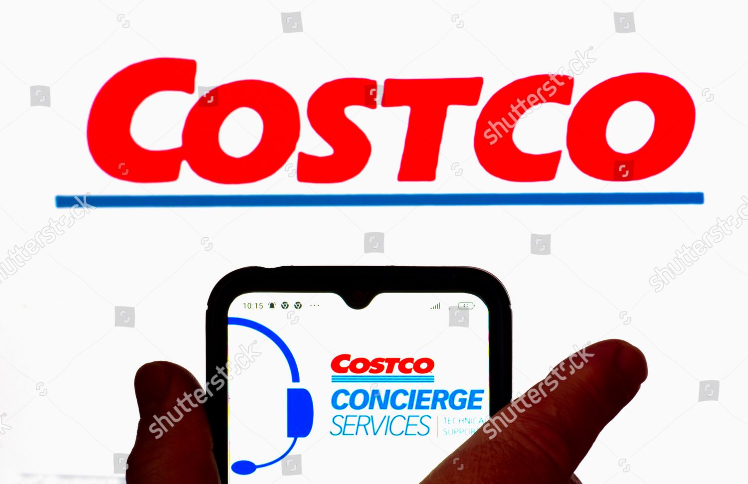 This Photo Illustration Costco Concierge Services Editorial Stock Photo Stock Image Shutterstock