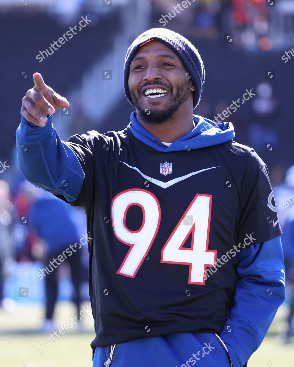 Las Vegas, Nevada, USA. 3rd Feb, 2022. Chicago Bears linebacker Robert  Quinn (94) during the NFC