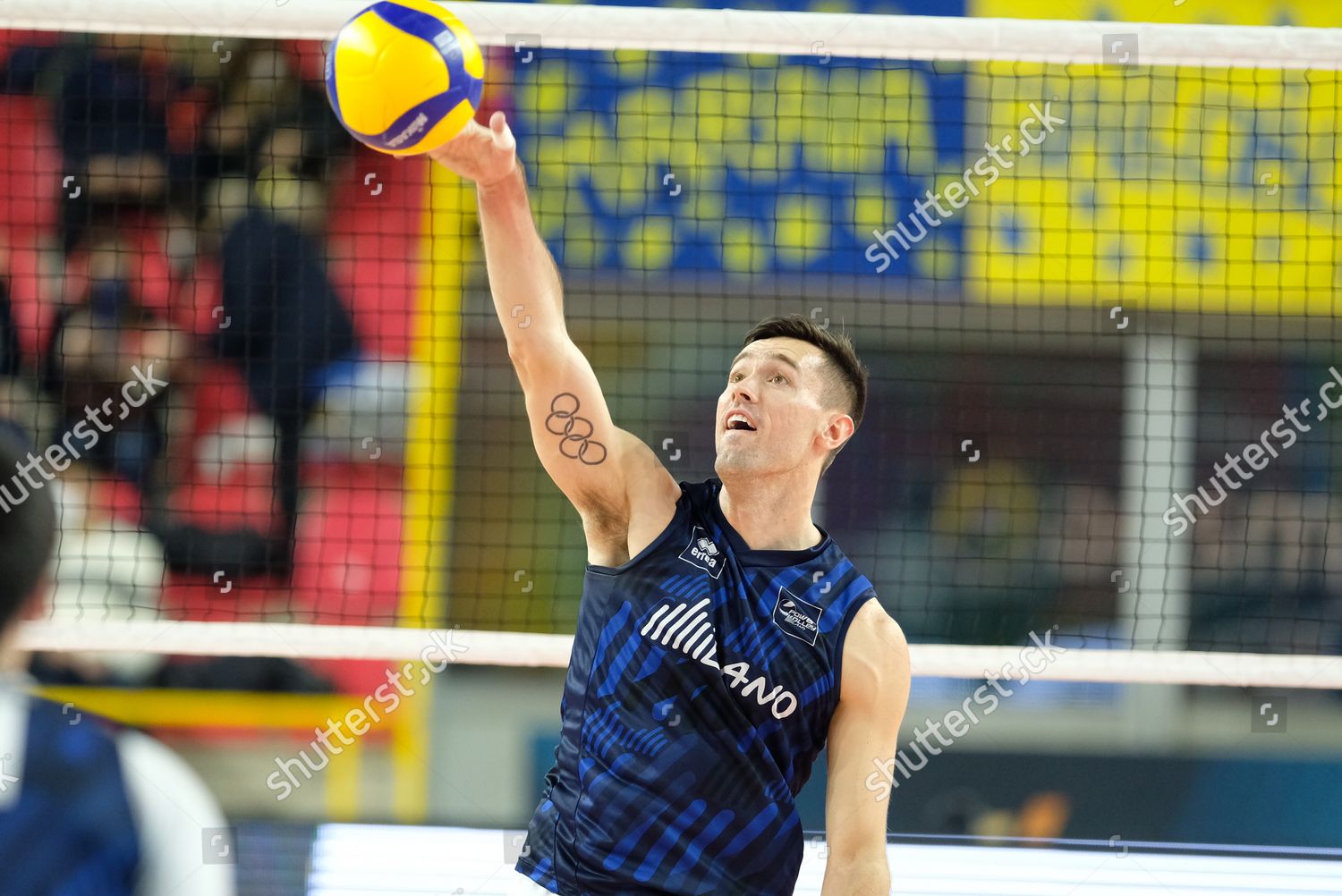 Thomas Jaeschke Allianz Power Volley Milano Editorial Stock Photo