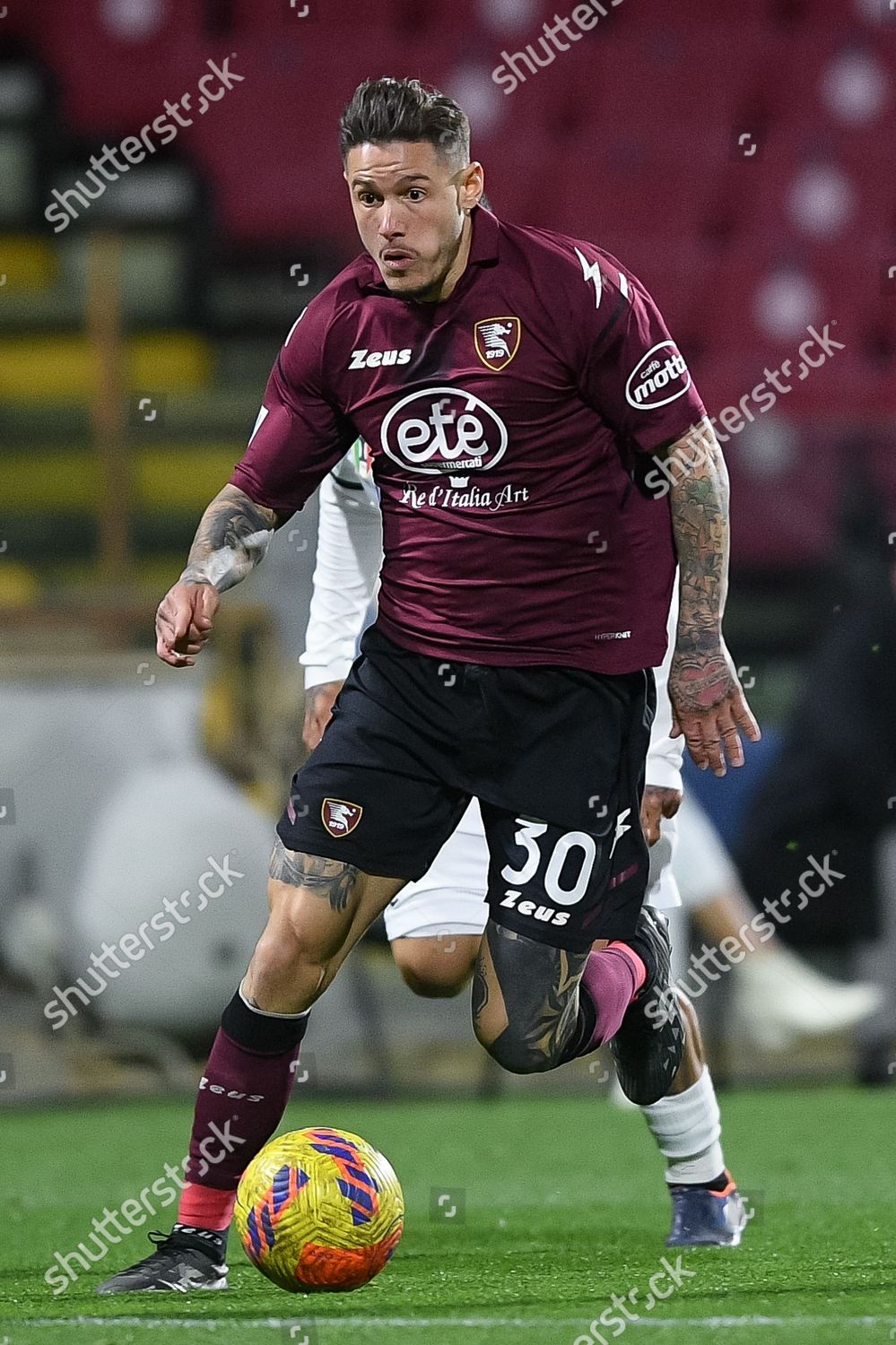 Pasquale Mazzocchi Us Salernitana 1919 During Editorial Stock Photo ...