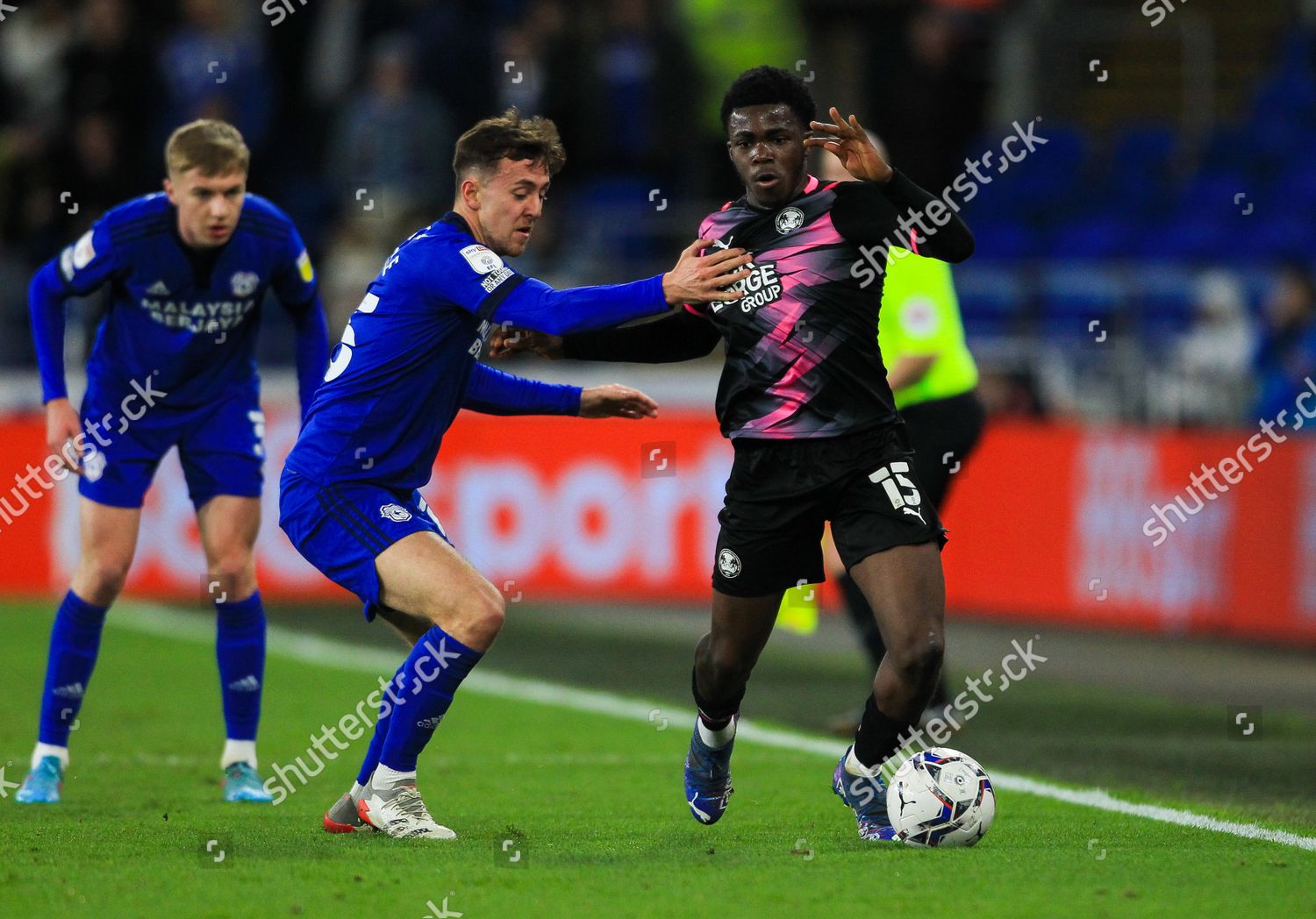 Kwame Poku Peterborough United Controls Ball Editorial Stock Photo ...