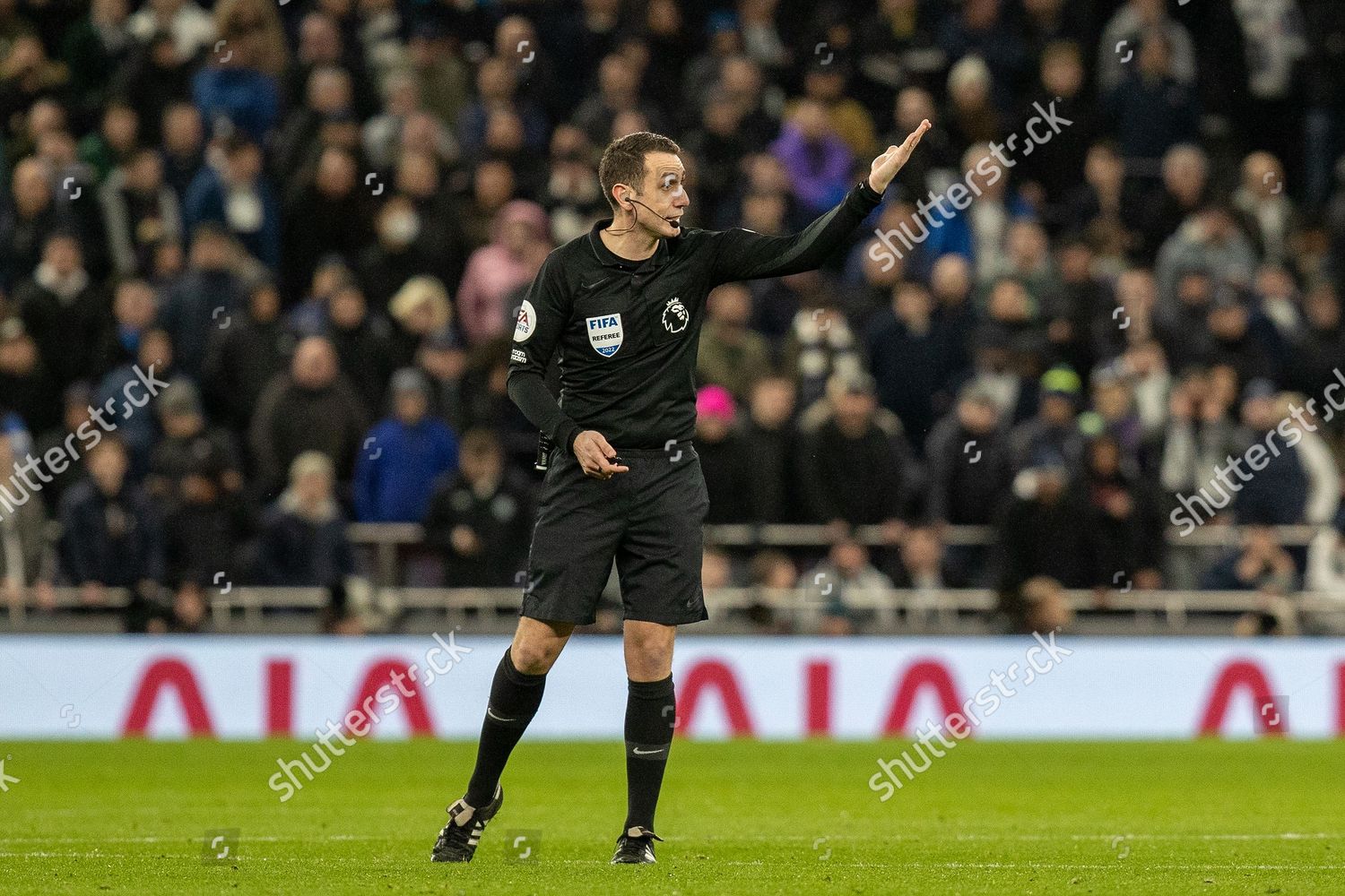 Referee David Coote During Premier League Editorial Stock Photo - Stock ...