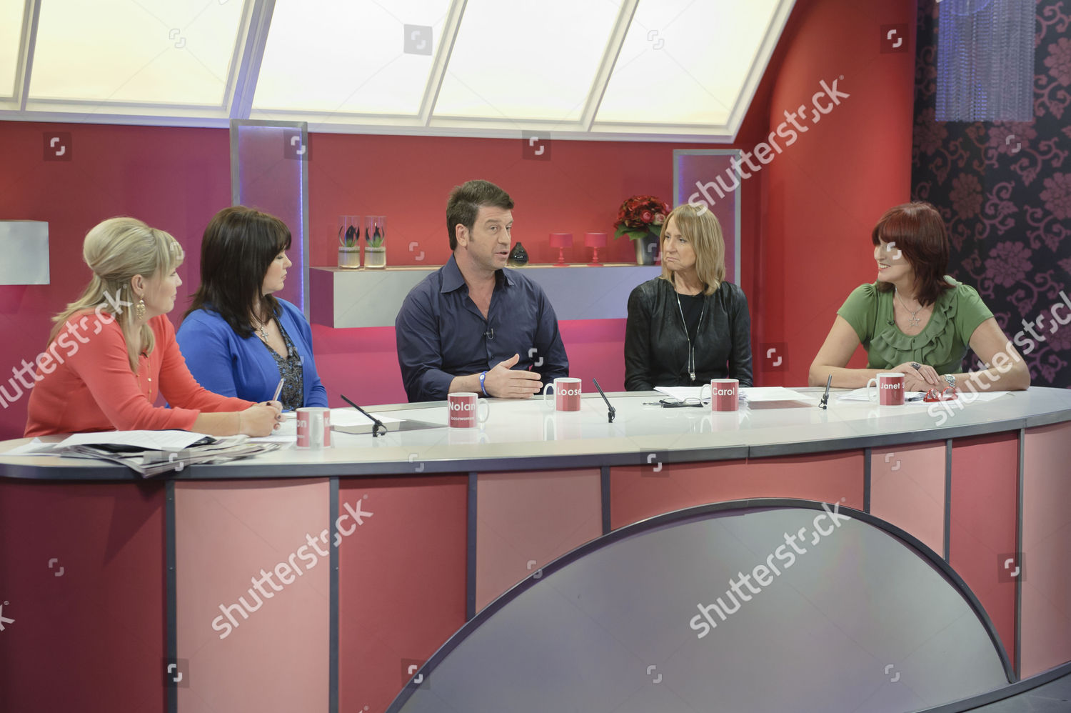 Kate Thornton Coleen Nolan Nick Knowles Editorial Stock Photo - Stock ...