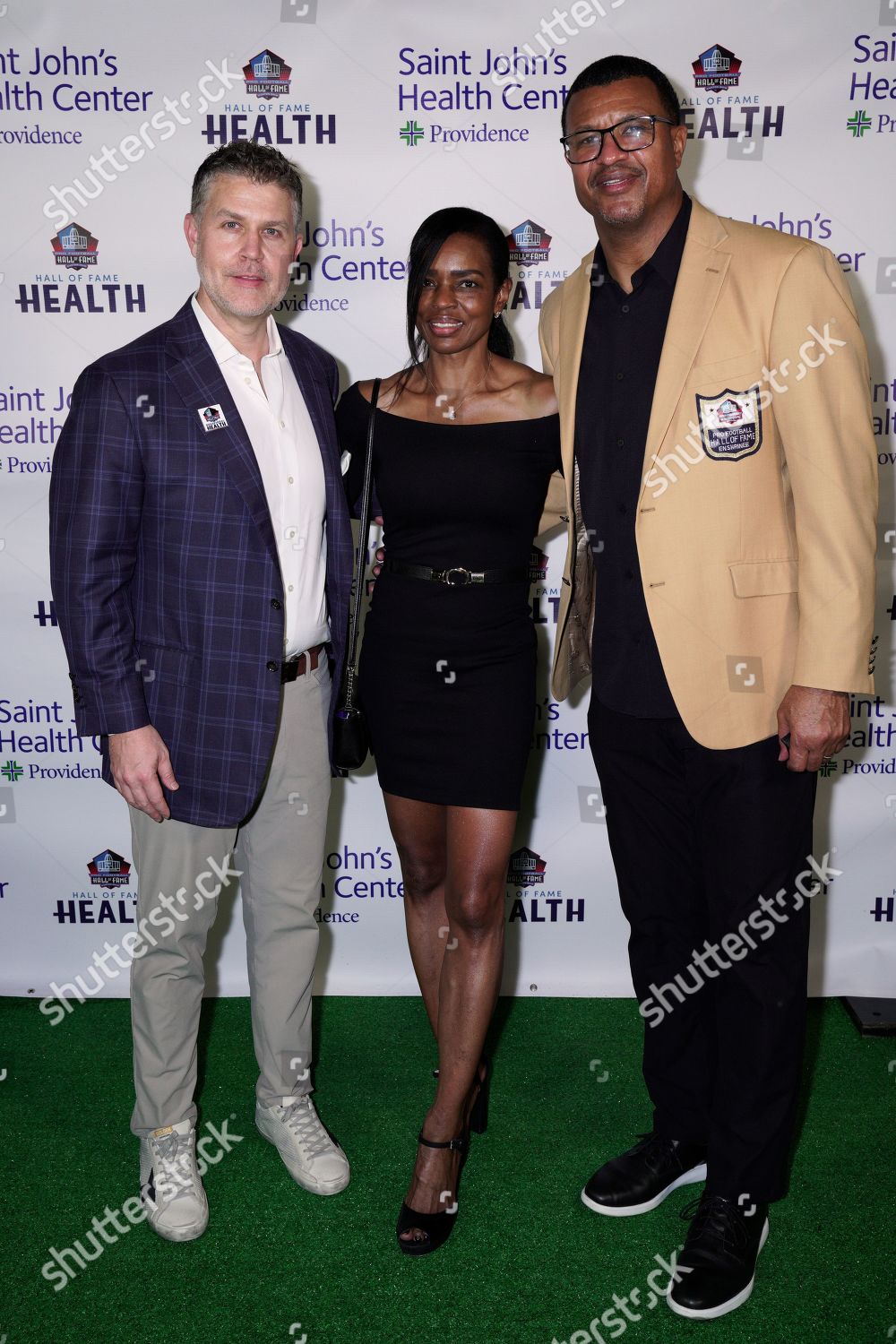 Ryan Cain Steve Atwater Wife Attend Editorial Stock Photo - Stock Image