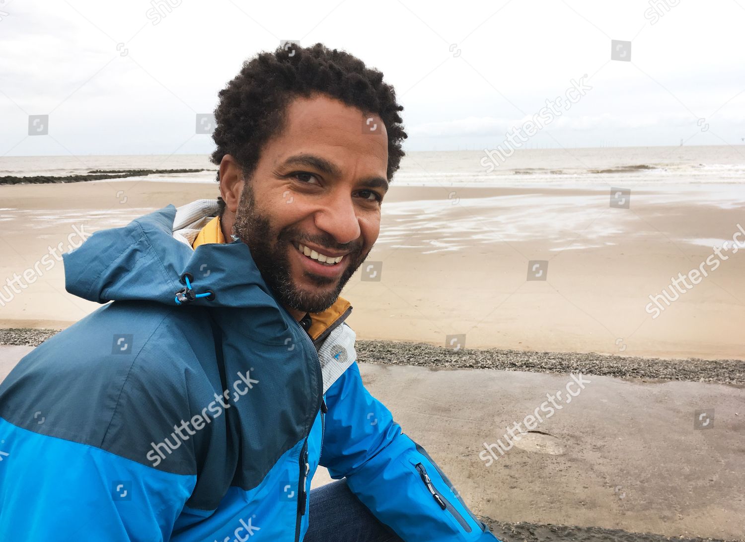 Sean Fletcher Ends His Journey Seaside Editorial Stock Photo Stock