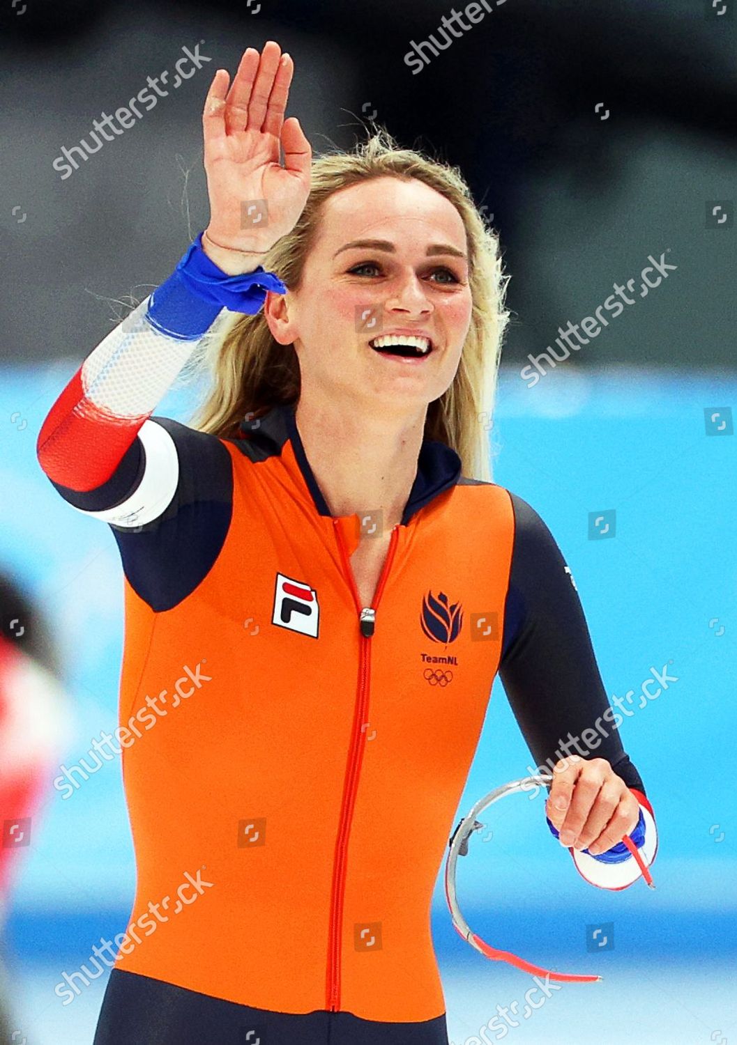 Irene Schouten Netherlands Celebrates After Winning Editorial Stock ...