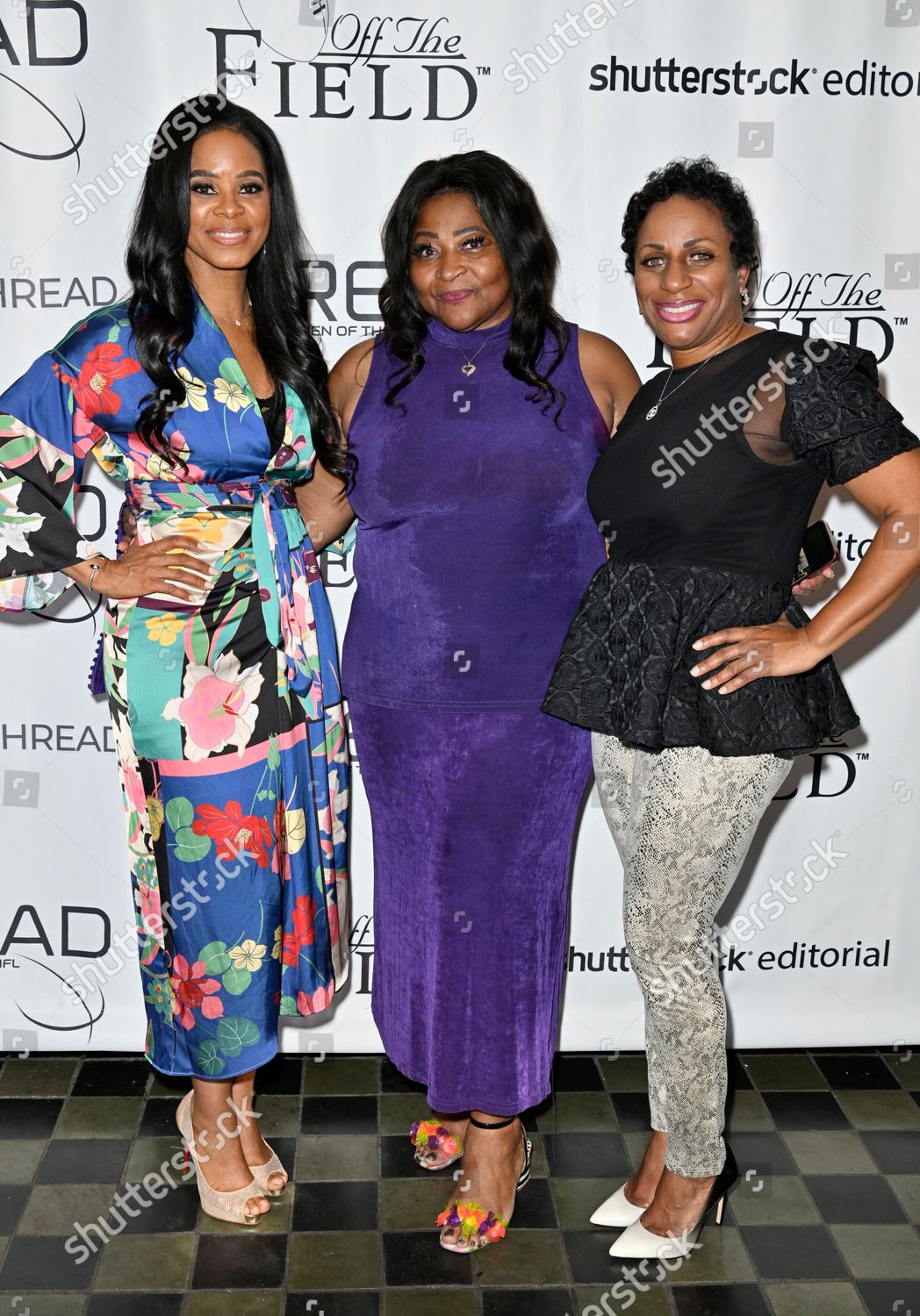 Sharice Brown Jacquetta Clayton Angela Allen Editorial Stock Photo ...