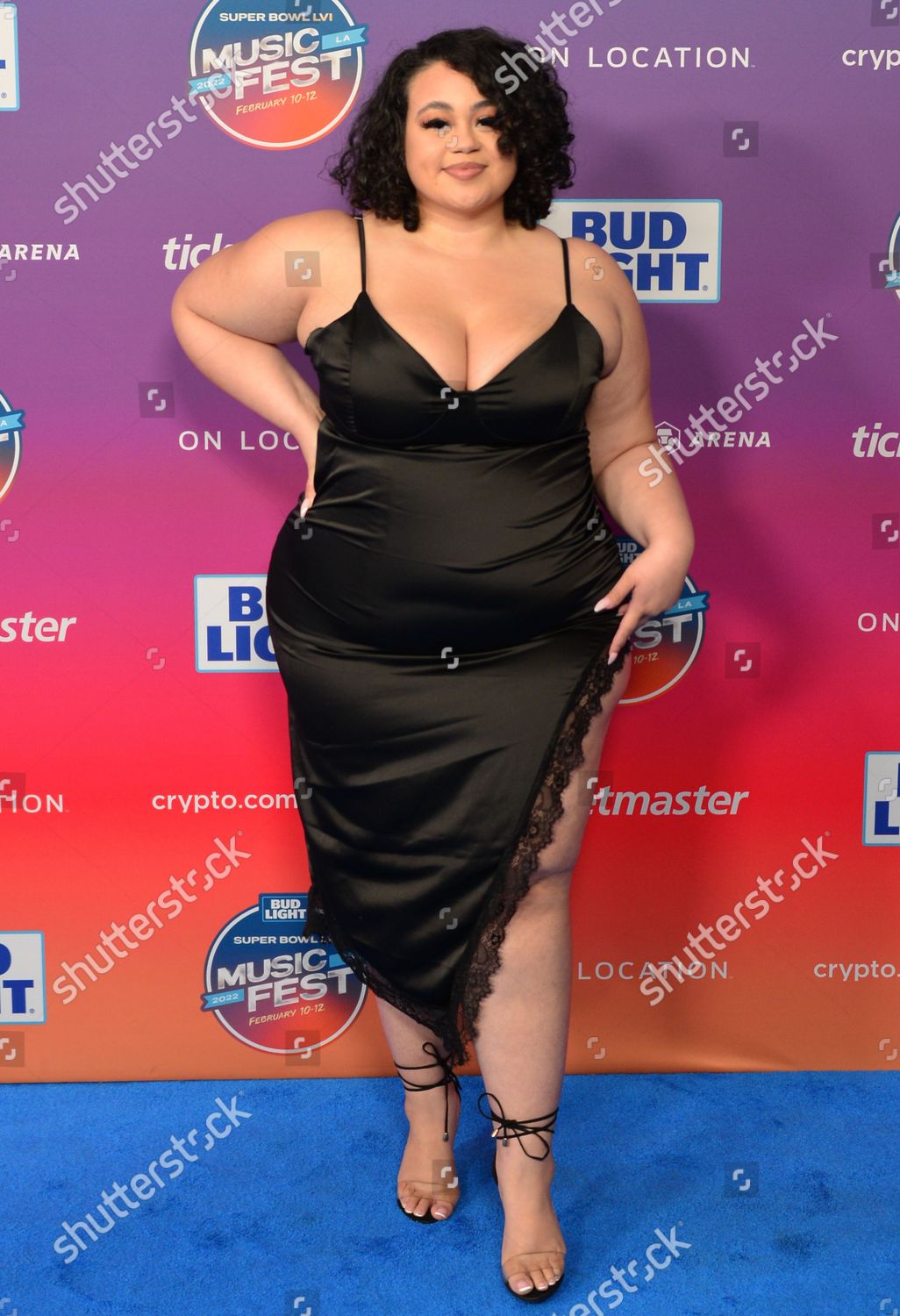 Phaith Montoya Arrives Bud Light Super Editorial Stock Photo - Stock