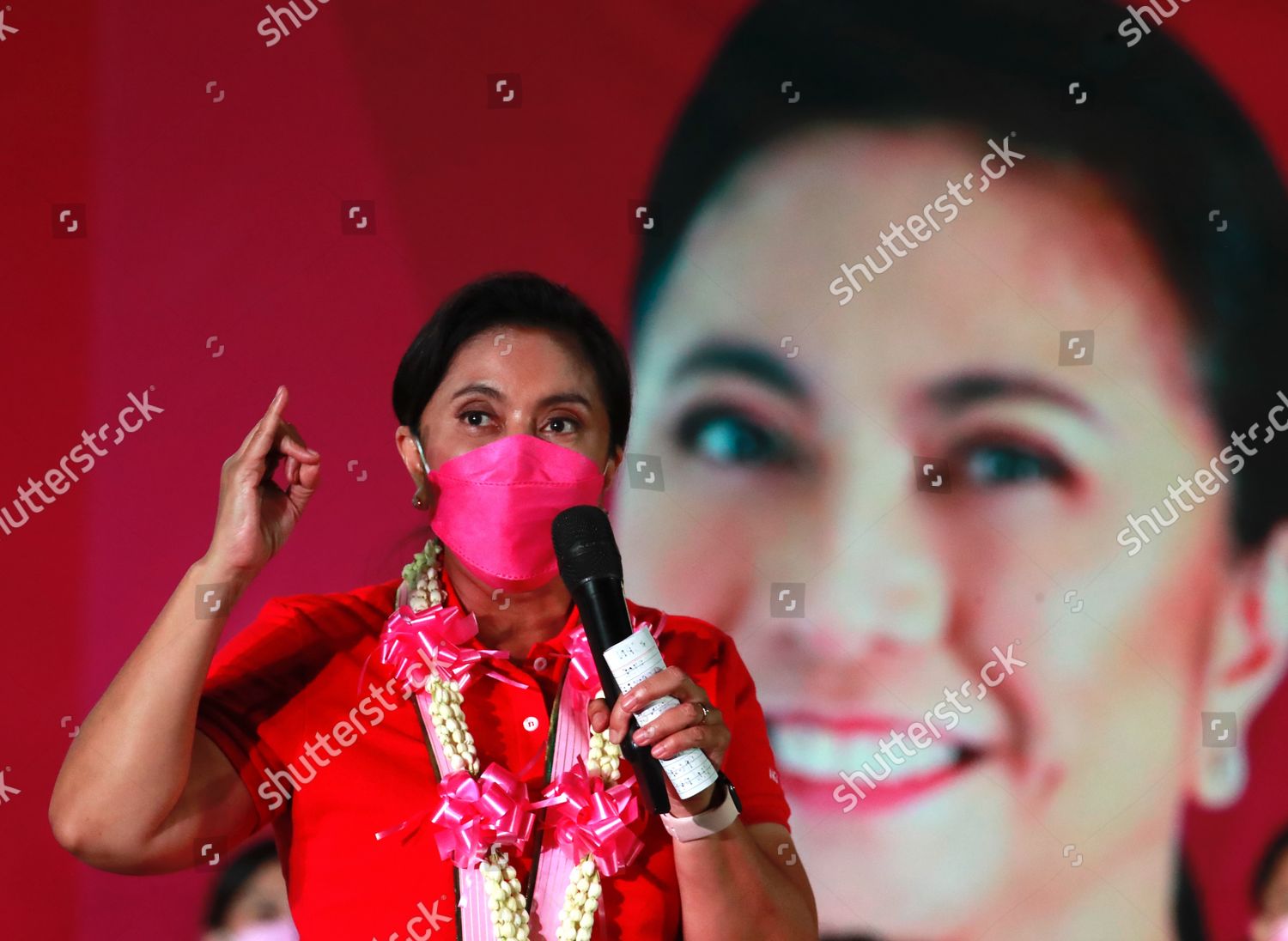 Philippine Vice President Leni Robredo Presidential Editorial Stock