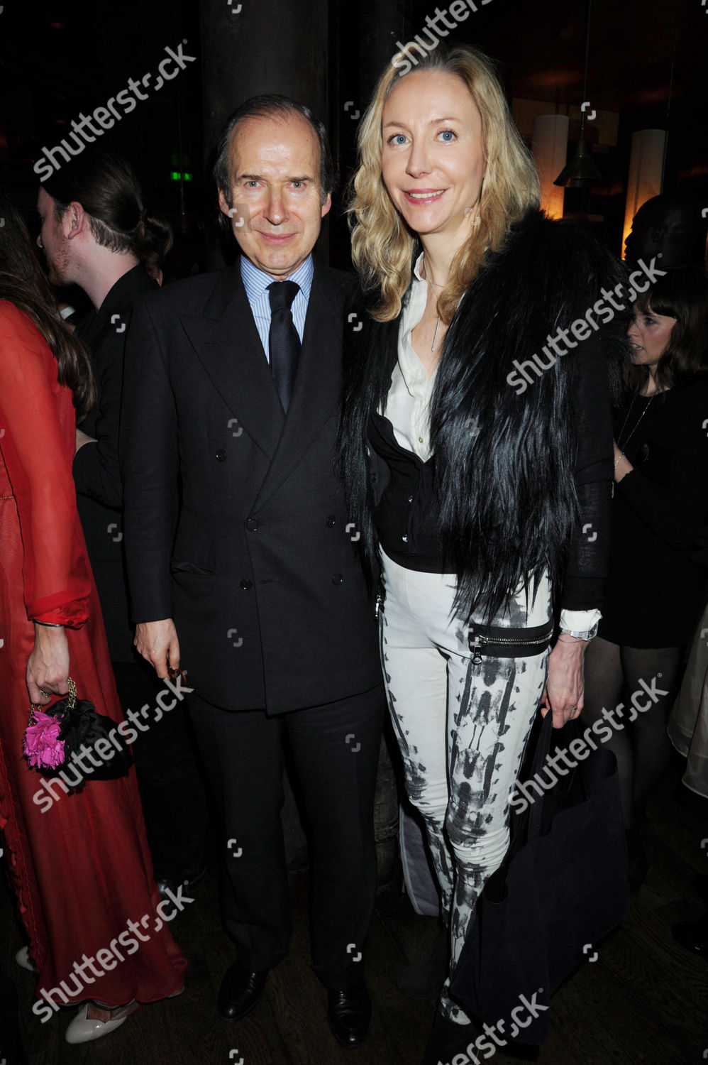 SIMON DE PURY HIS WIFE MICHAELA Editorial Stock Photo - Stock Image ...