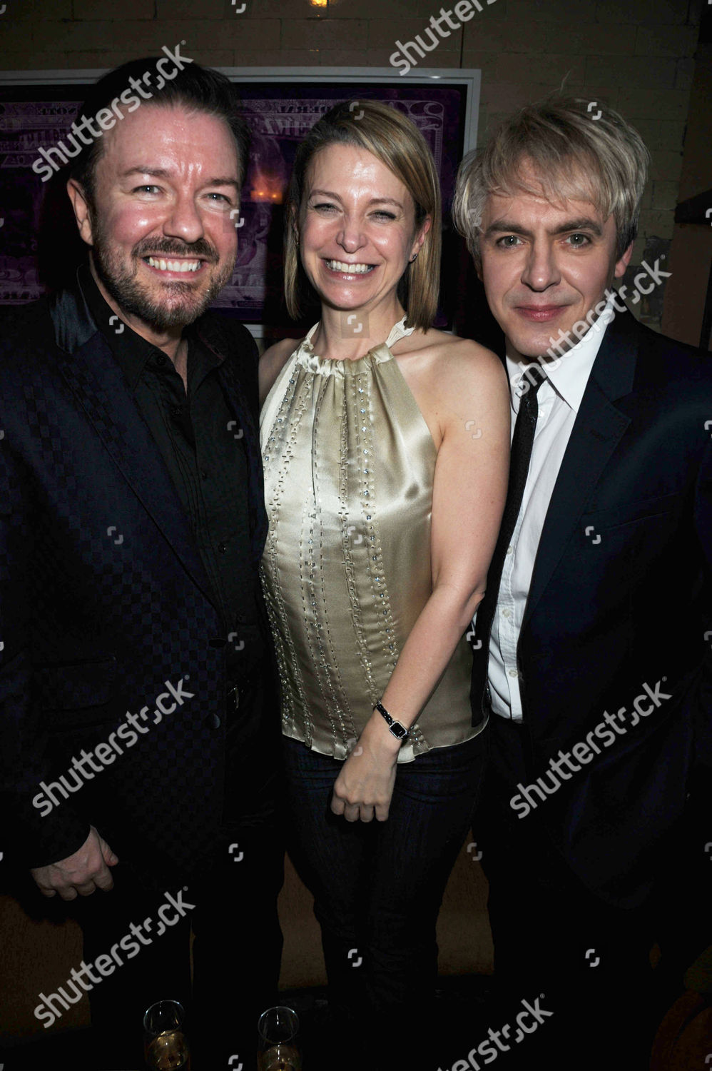 Ricky Gervais Jane Fallon Nick Rhodes Editorial Stock Photo Stock Image Shutterstock