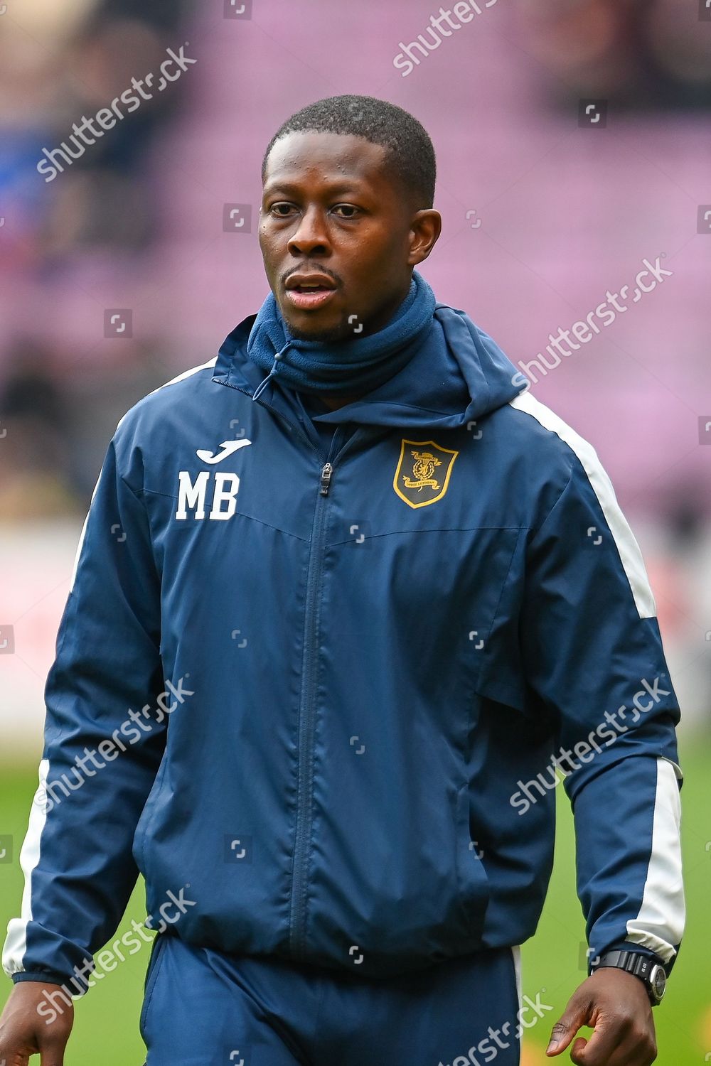 Livingston Assistant Manager Marvin Bartley During Editorial Stock ...