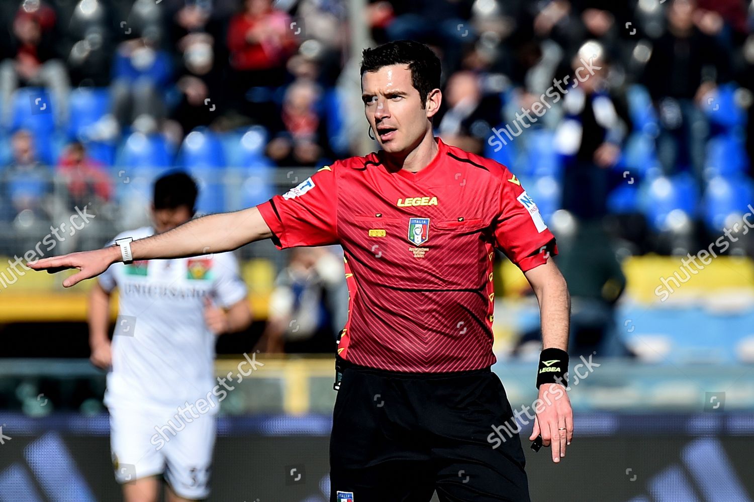 Referee Davide Ghersini Editorial Stock Photo - Stock Image | Shutterstock