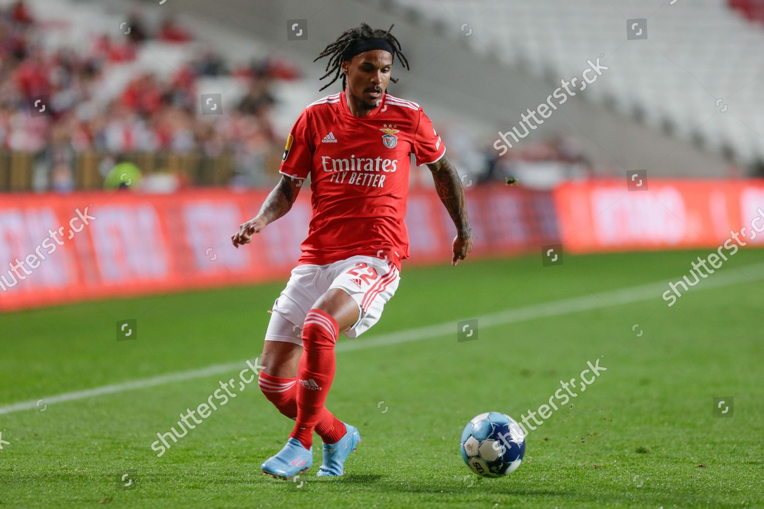 Valentino Lazaro Defender Sl Benfica Action Editorial Stock Photo ...