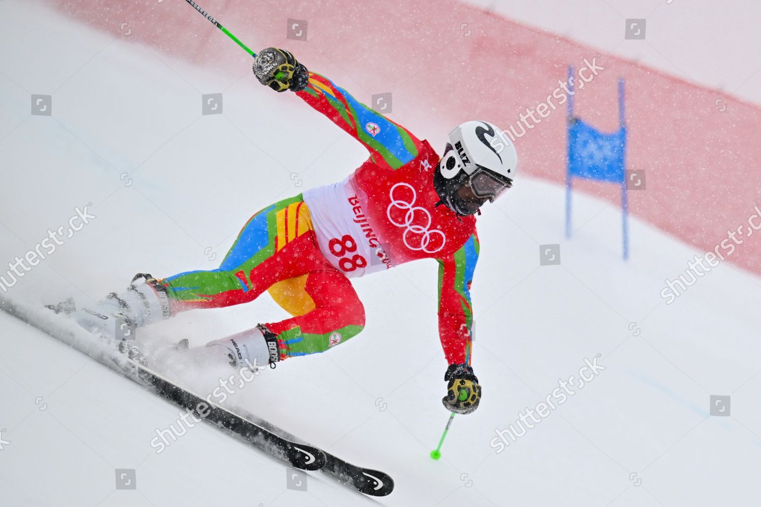 Shannon Abeda Only Athlete Eritrea Attending Editorial Stock Photo ...