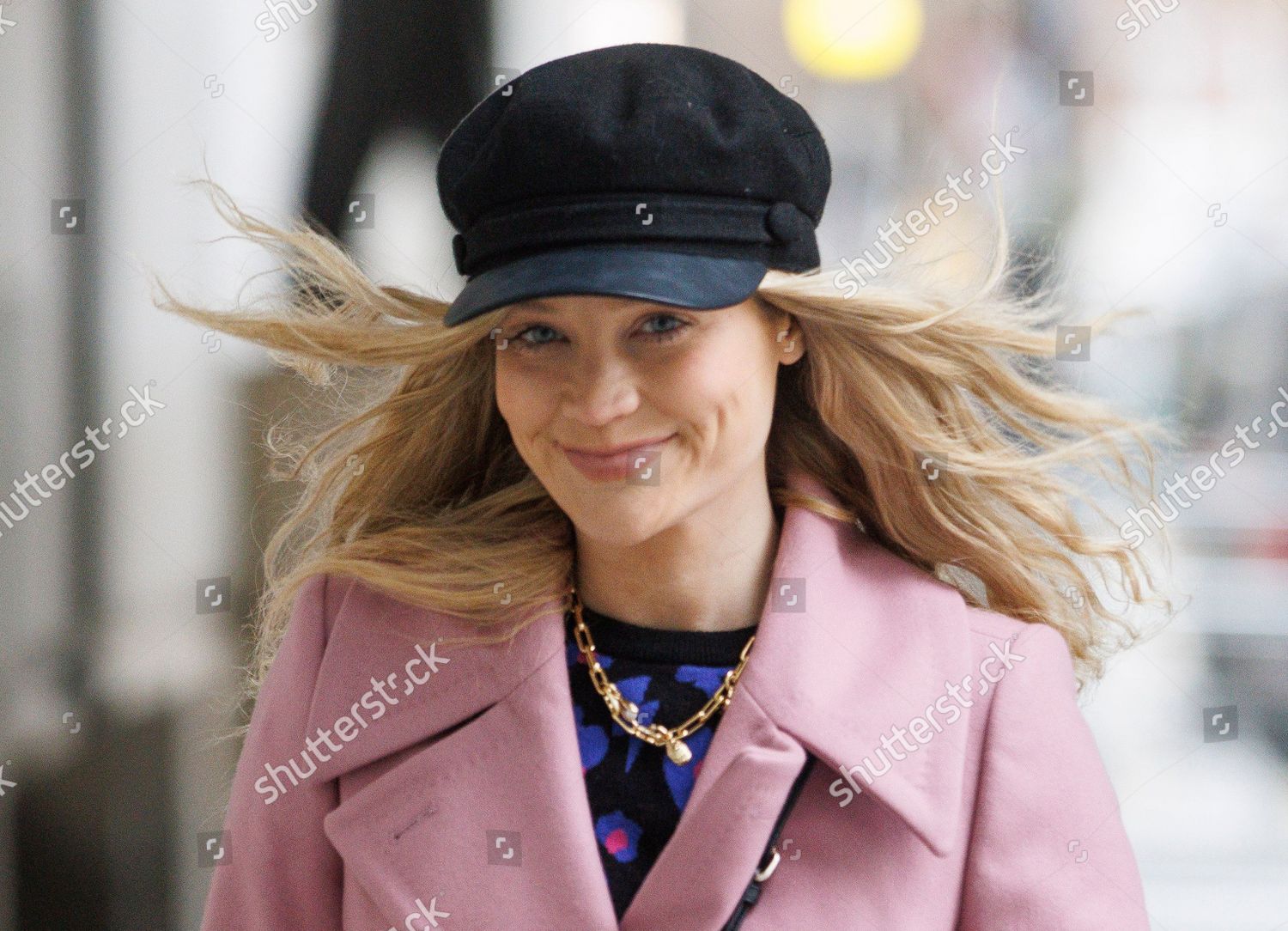 Irish Presenter Model Laura Whitmore Arrives Editorial Stock Photo