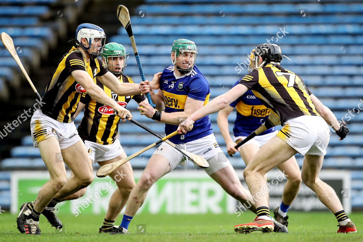 Tipperary Vs Kilkenny Tipperarys Denis Maher Editorial Stock Photo ...