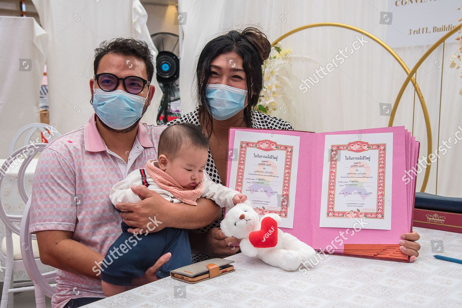 Thai Lgbtq Couple Show Their Marriage Editorial Stock Photo Stock   Shutterstock 12804638h 