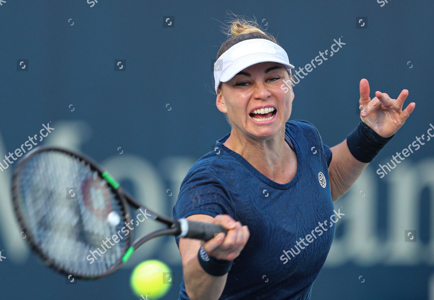 Vera Zvonareva Russia Action During Her Editorial Stock Photo - Stock ...