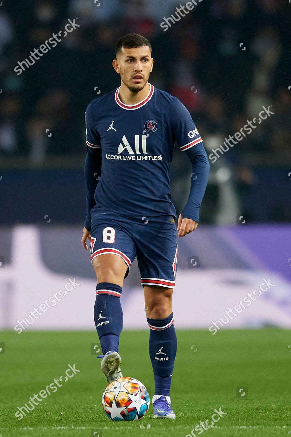 Leandro Paredes Roma Controls Ball During Editorial Stock Photo - Stock  Image