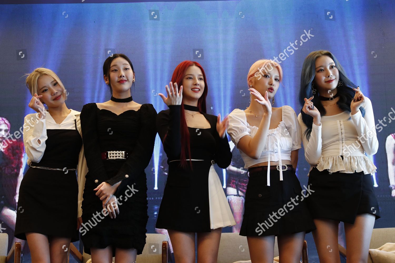 Members South Korean Kpop Group Momoland Editorial Stock Photo - Stock