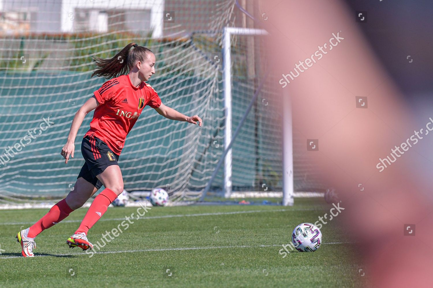 Belgiums Sari Kees Pictured Action During Editorial Stock Photo Stock