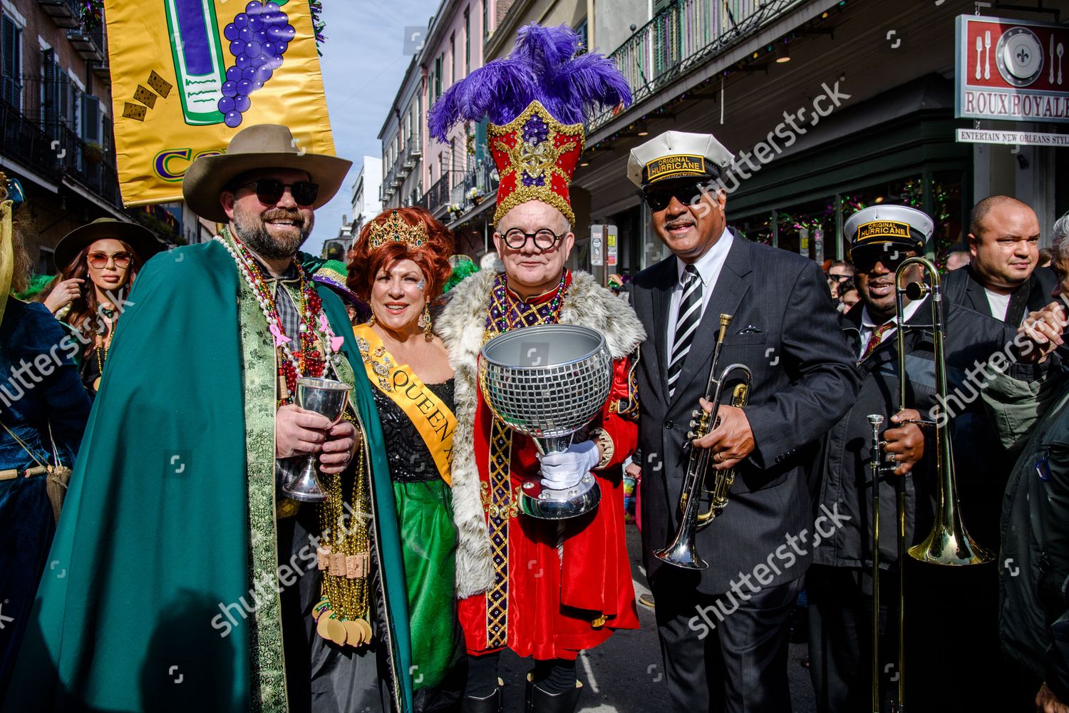 Krewe Cork Parades French Quarter On Editorial Stock Photo Stock