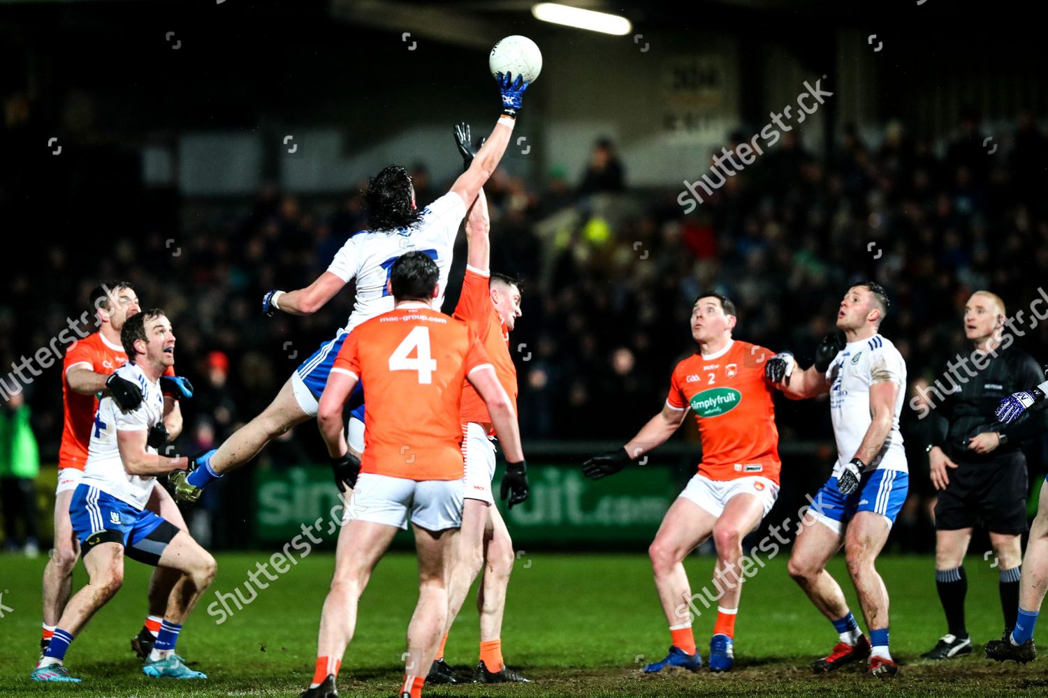 Armagh Vs Monaghan Armaghs Connaire Mackin Editorial Stock Photo ...