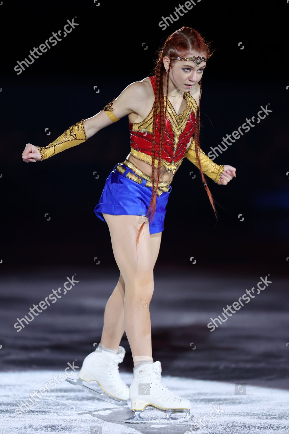 Alexandra Trusova Roc Figure Skating Gala Editorial Stock Photo