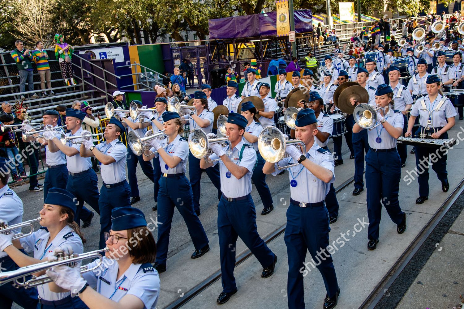 Us Air Force Cadet Drum Bugle Editorial Stock Photo - Stock Image ...